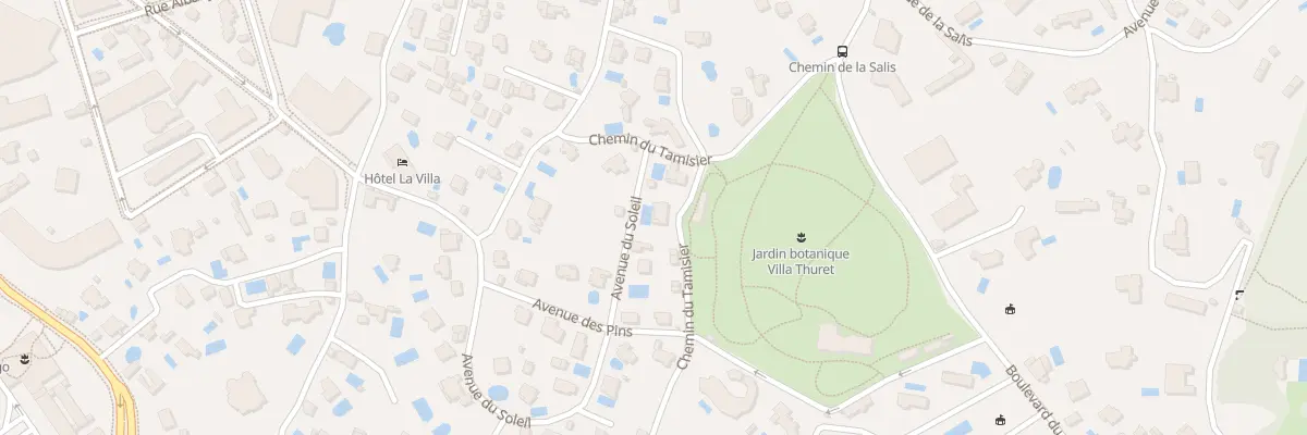 Plan du 9046 Av du Soleil Saramartel à Antibes