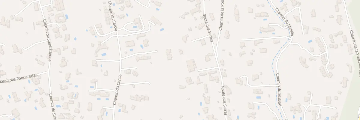 Plan du 9000 Les Serres à Saint-Paul-de-Vence