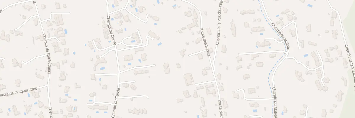 Plan du 5578 Les Serres à Saint-Paul-de-Vence