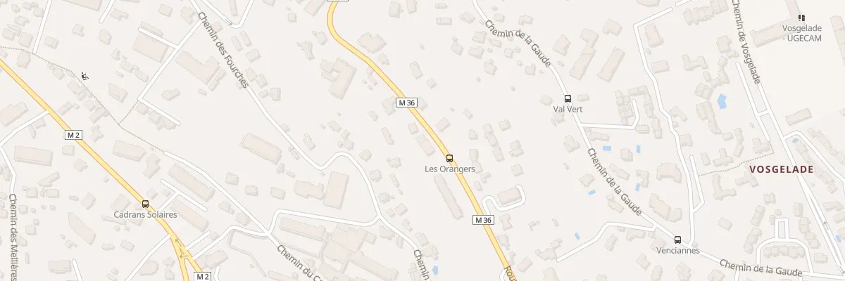 Plan du 276 Rte de Cagnes à Vence