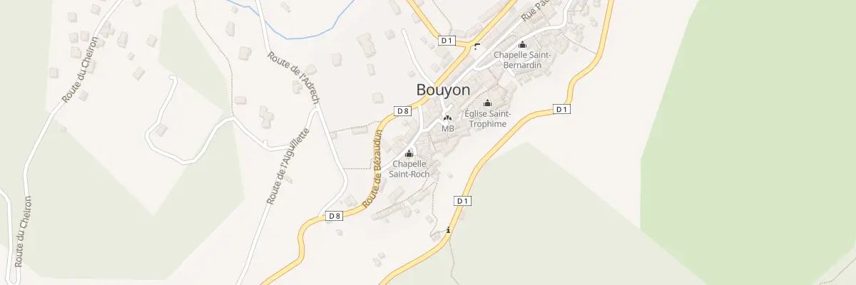 Plan du 12 Rue des Sorciers à Bouyon