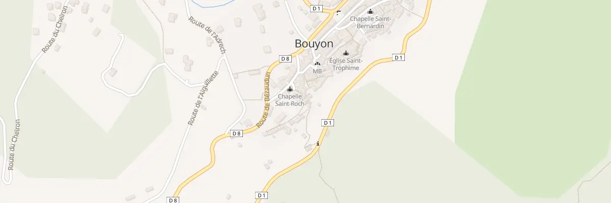 Plan du 1 Imp des Palombes à Bouyon