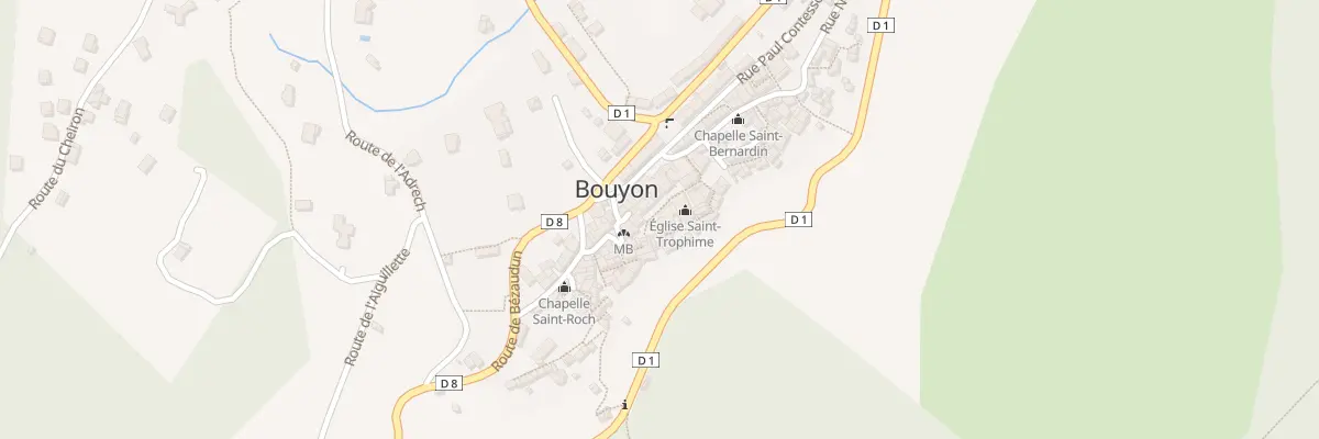 Plan du 6 Pl de l’Église à Bouyon