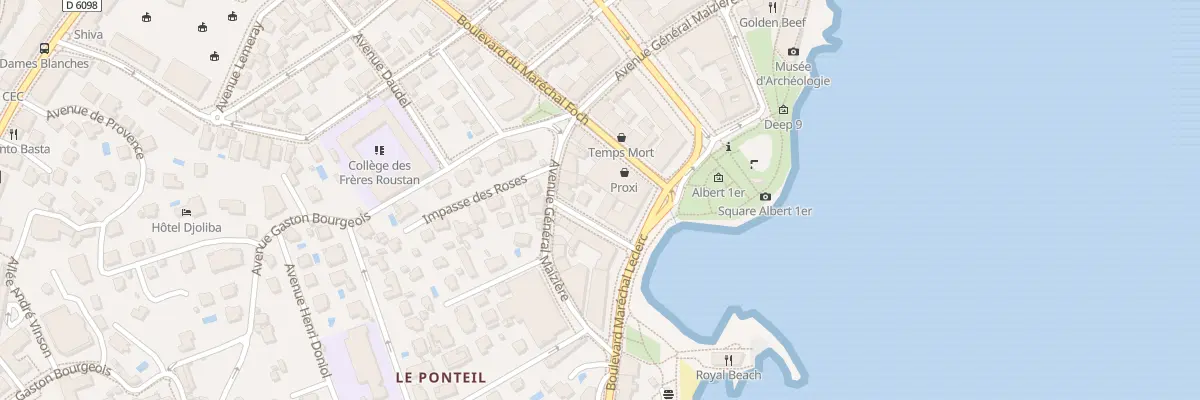 Plan du 5B Av de l’Ilette à Antibes
