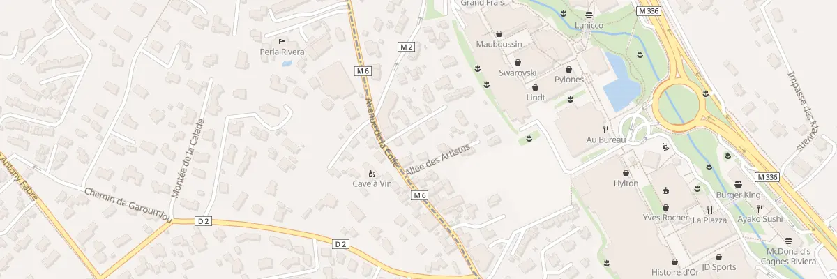 Plan du 4B Che du Frais Vallon à Cagnes-sur-Mer