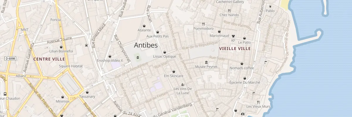 Plan du 38 Rue Paul Bourgarel à Antibes