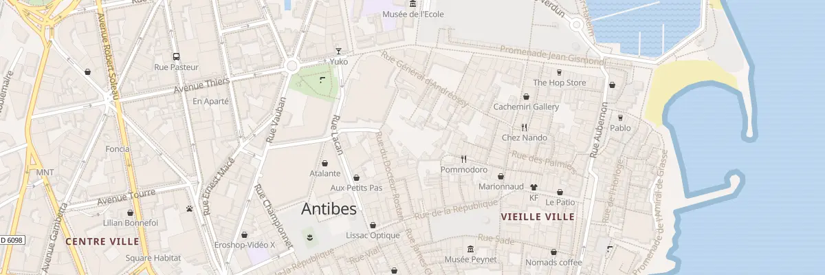Plan du 10 Imp des Cordiers à Antibes