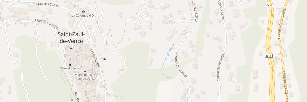 Plan du 5773 Sous Barri à Saint-Paul-de-Vence
