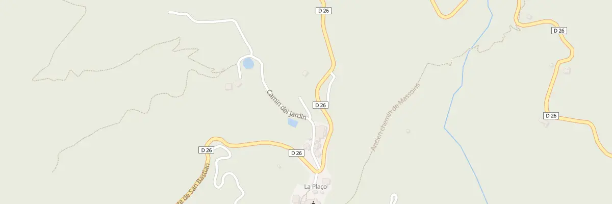 Plan du 9756 Salet à Massoins