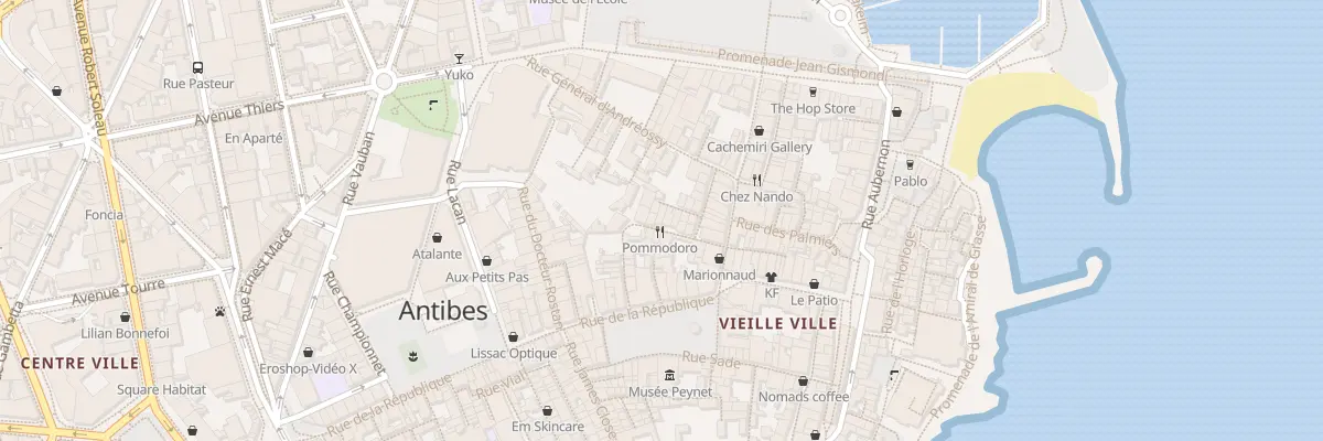 Plan du 22 Rue du Migrainier à Antibes
