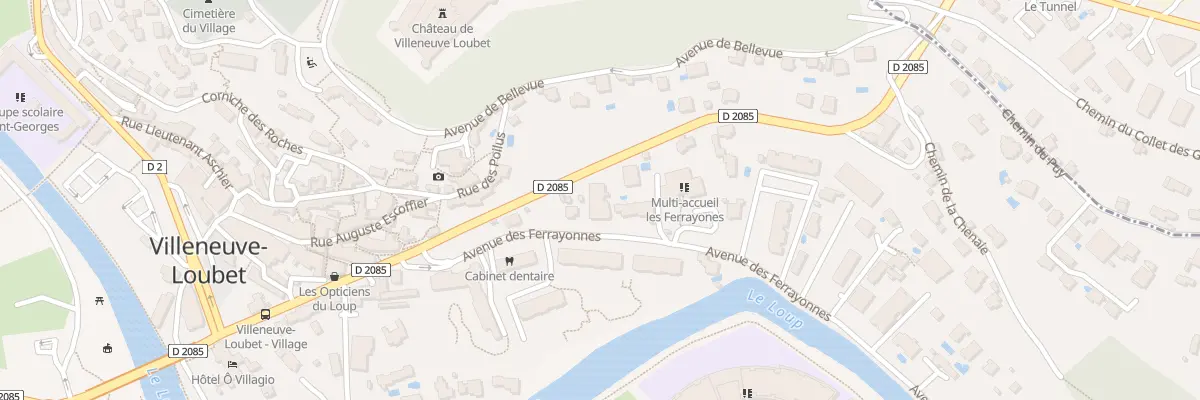 Plan du 181 Av des Ferrayonnes à Villeneuve-Loubet