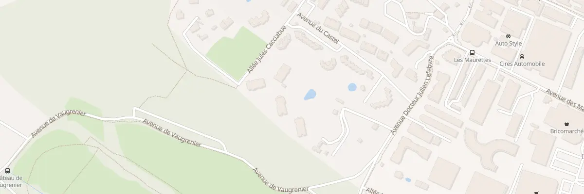 Plan du 938 Av Doc Julien Lefebvre à Villeneuve-Loubet