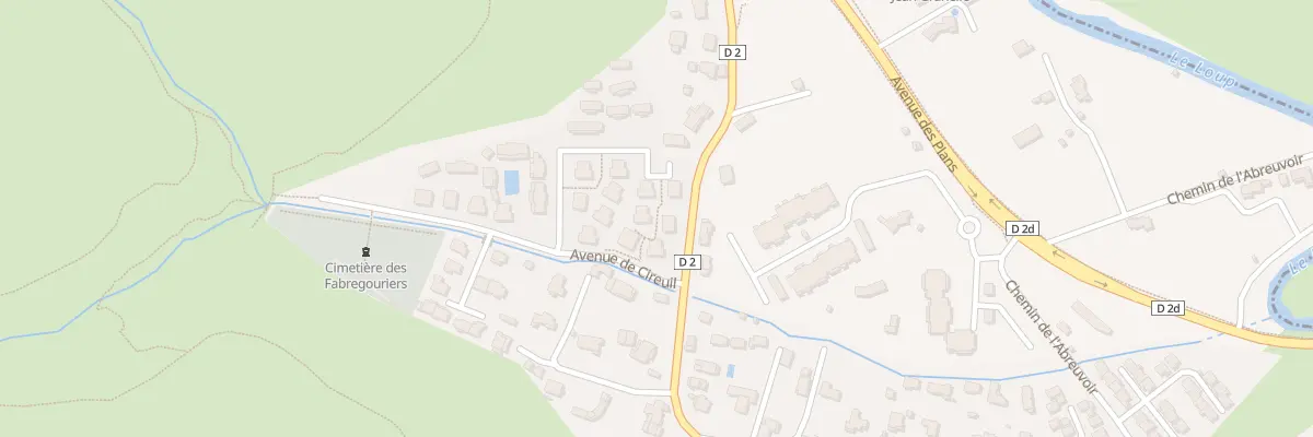 Plan du 100 Av du Cireuil à Villeneuve-Loubet