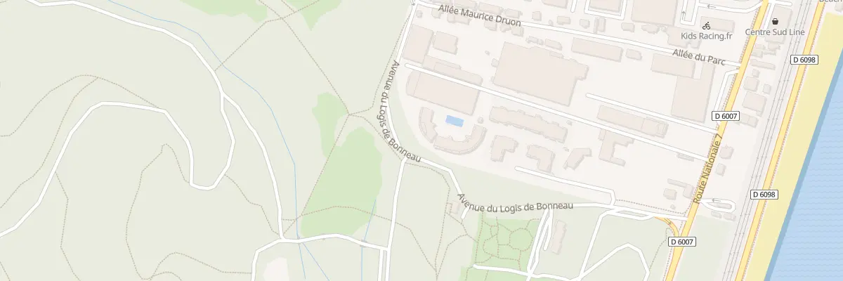 Plan du 261 Av du Logis de Bonneau à Villeneuve-Loubet