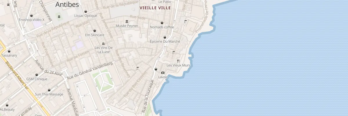 Plan du 17 Imp du Bateau à Antibes