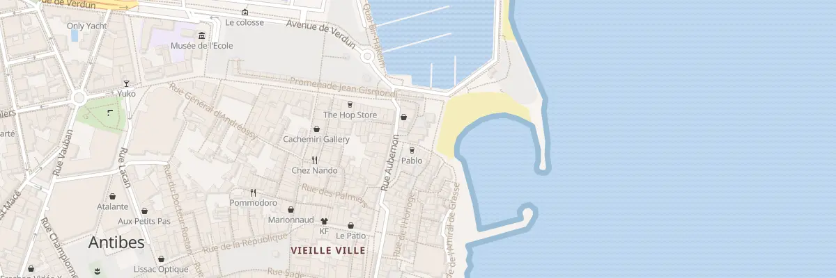 Plan du 4 Pl Malespine à Antibes