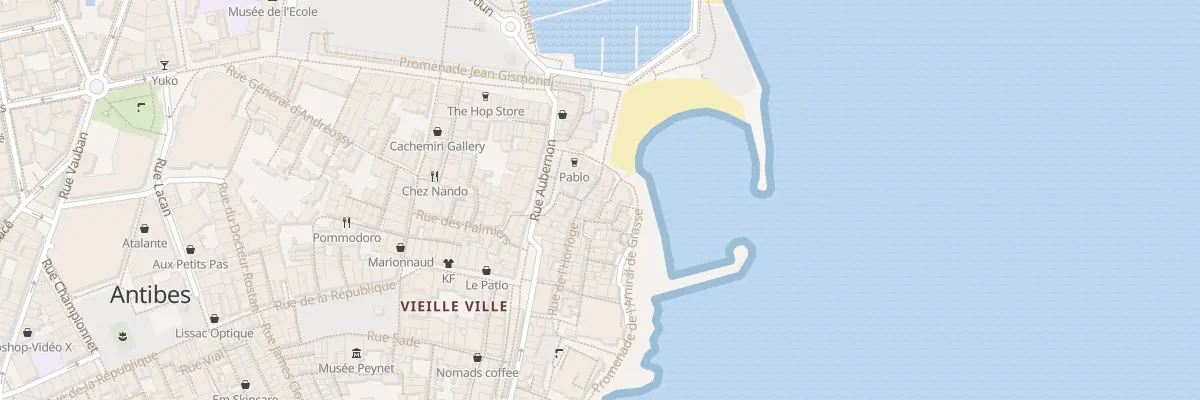 Plan du 17 Rue du Revely à Antibes