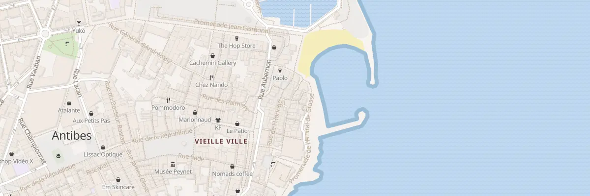 Plan du 9 Rue du Revely à Antibes