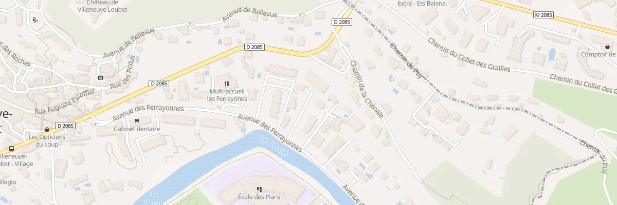 Plan du 377 Av des Ferrayonnes à Villeneuve-Loubet