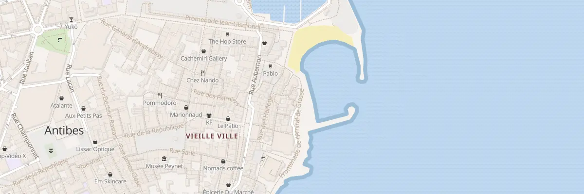 Plan du 1B Rue du Revely à Antibes