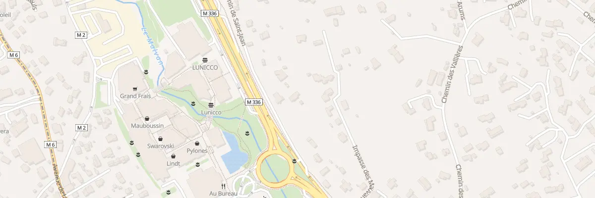 Plan du 134A Av des Alpes à Cagnes-sur-Mer