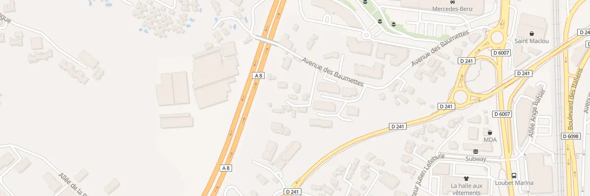 Plan du 363C Av des Baumettes à Villeneuve-Loubet