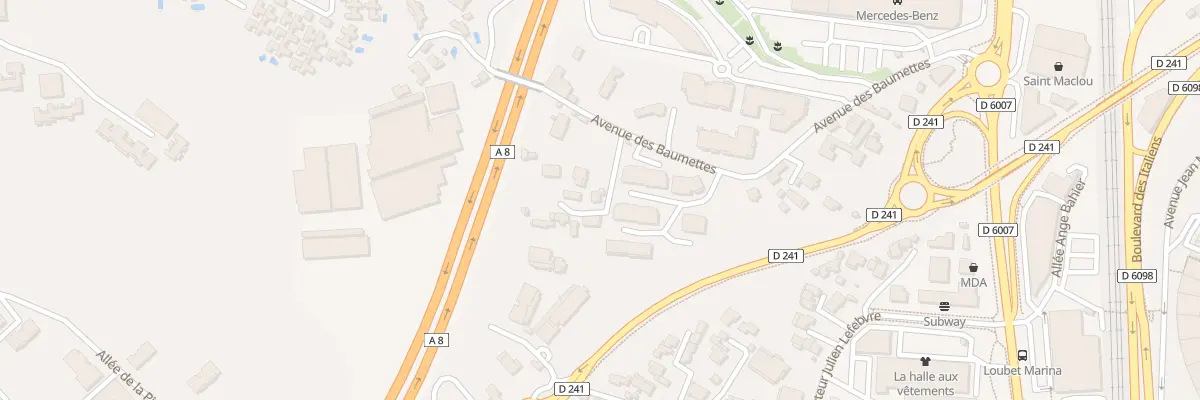 Plan du 363A Av des Baumettes à Villeneuve-Loubet