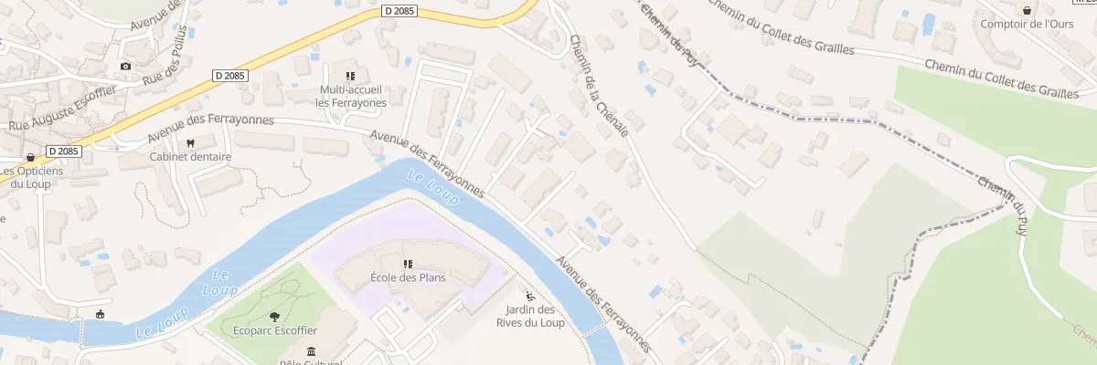 Plan du 457 Av des Ferrayonnes à Villeneuve-Loubet