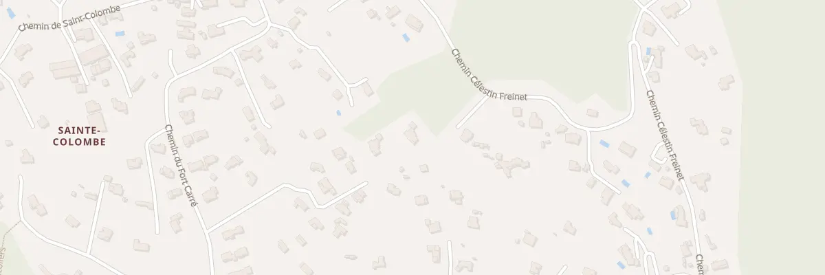 Plan du 324 Che du Pioulier à Vence