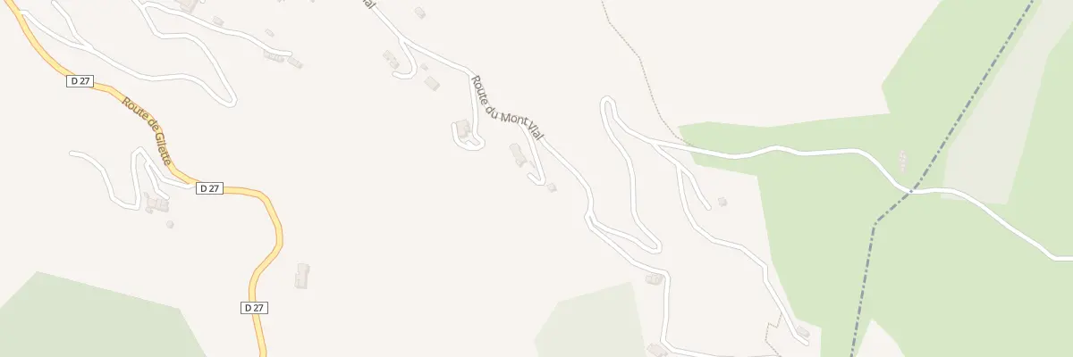 Plan du 5285 Rte du Mont Vial à Toudon