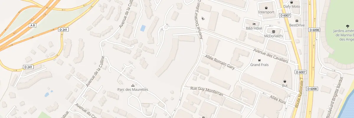 Plan du 468 Av Doc Julien Lefebvre à Villeneuve-Loubet