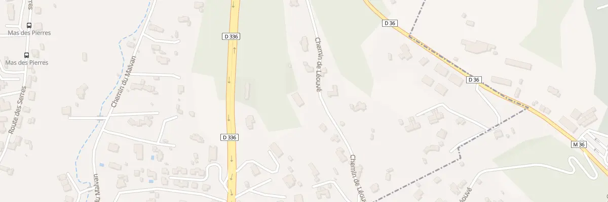 Plan du 476 Che du Leouve à Saint-Paul-de-Vence