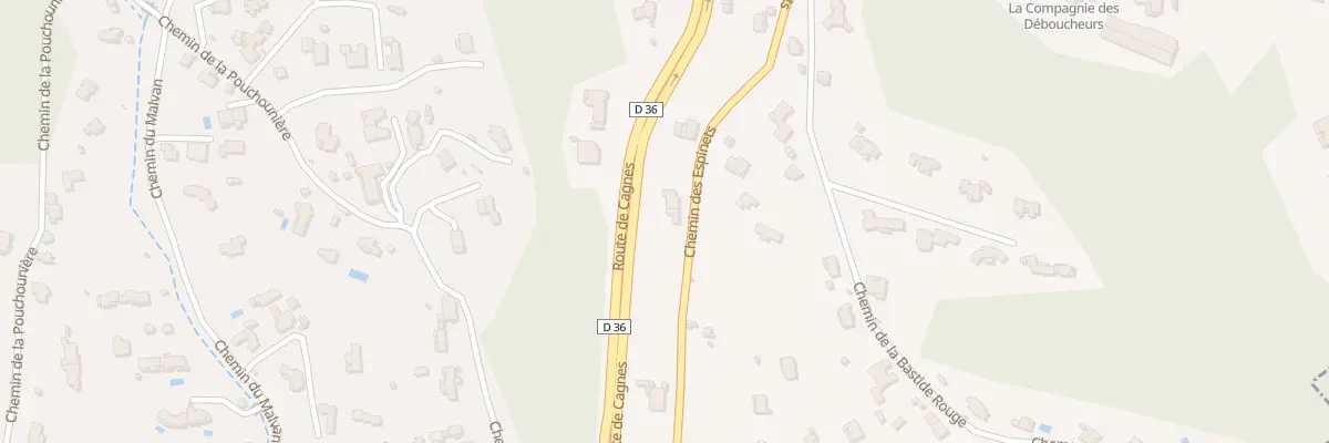 Plan du 279 Che des Espinets à Saint-Paul-de-Vence