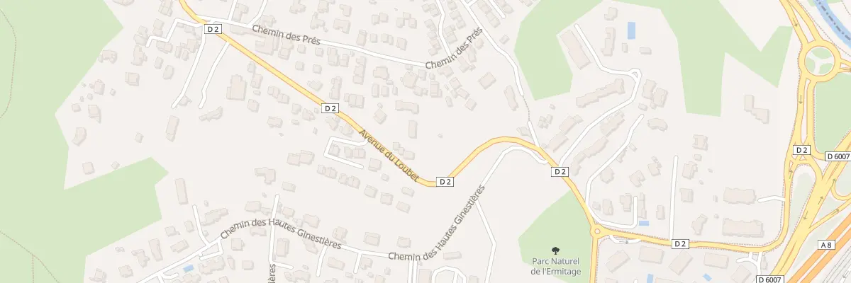 Plan du 282A Che des Prés à Villeneuve-Loubet