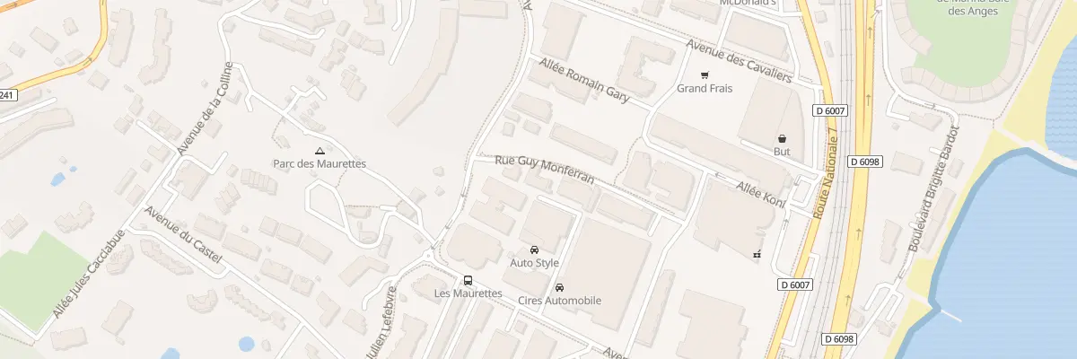 Plan du 137 Rue Guy Monferran à Villeneuve-Loubet