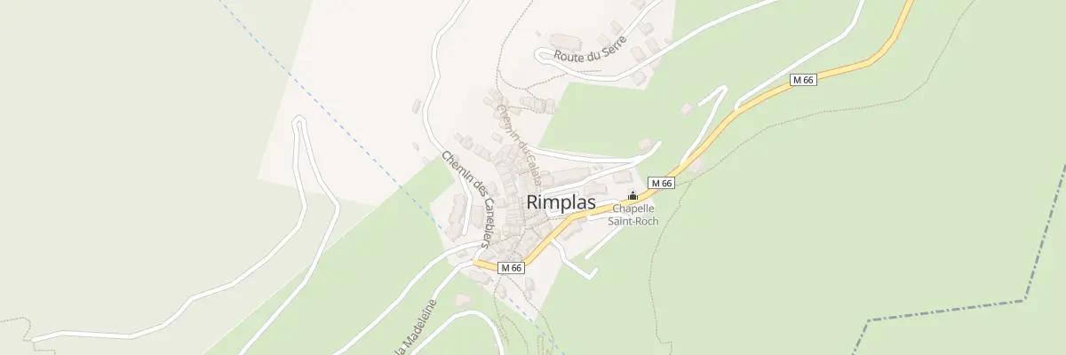 Plan du 5260 Le Village à Rimplas
