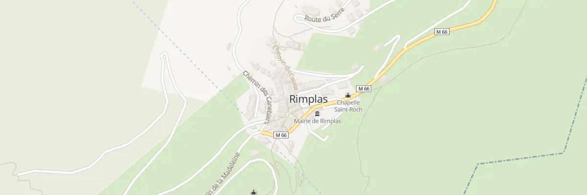 Plan du 3 Pl du Pous à Rimplas