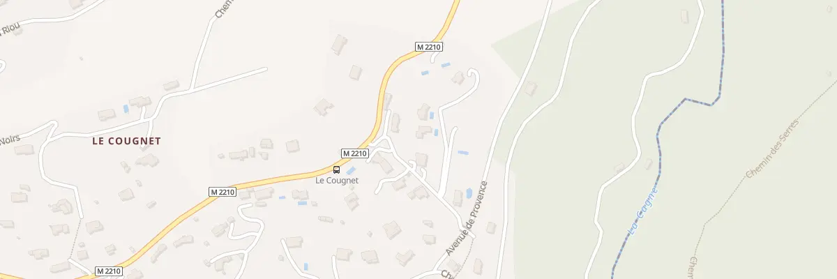 Plan du 2150 Rte de Saint-Jeannet à Vence
