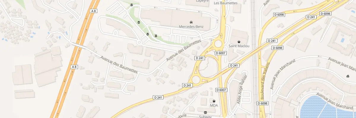 Plan du 143 Av des Baumettes à Villeneuve-Loubet