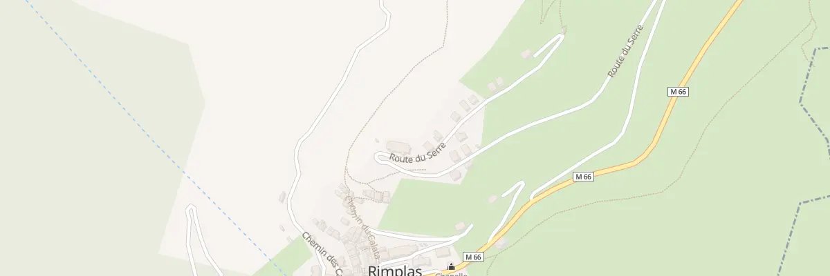 Plan du 16 Le Serre à Rimplas