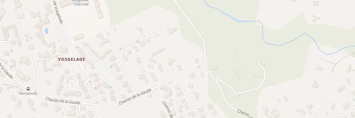 Plan du 1081 Che de la Gaude à Vence
