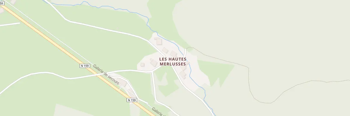 Plan du 5 Hautes Mer Lusse à Lusse