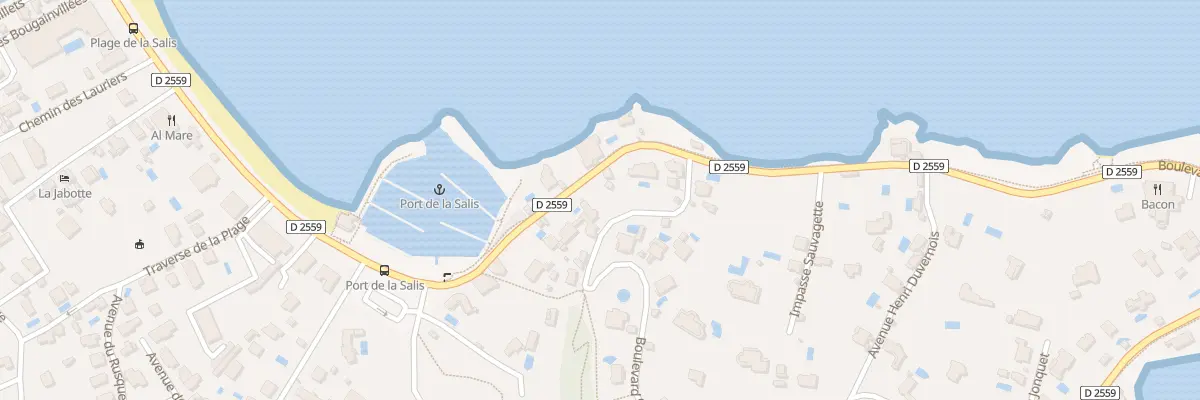 Plan du 79 Bd Gardiole Bacon à Antibes