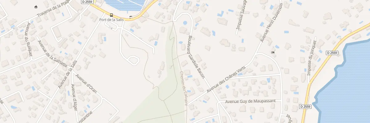 Plan du 67 Bd Gardiole Bacon à Antibes