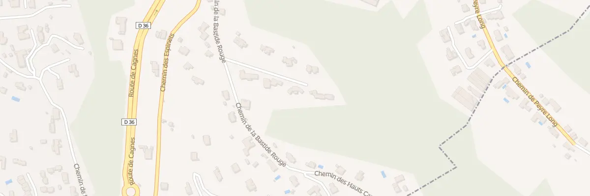 Plan du 122 Imp des Eglantines à Saint-Paul-de-Vence