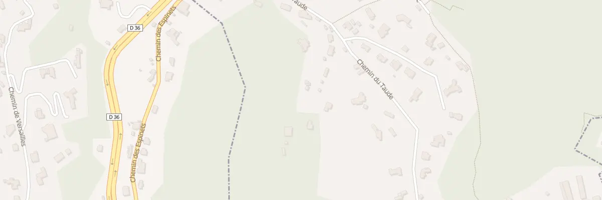 Plan du 312 Che du Taude à Vence