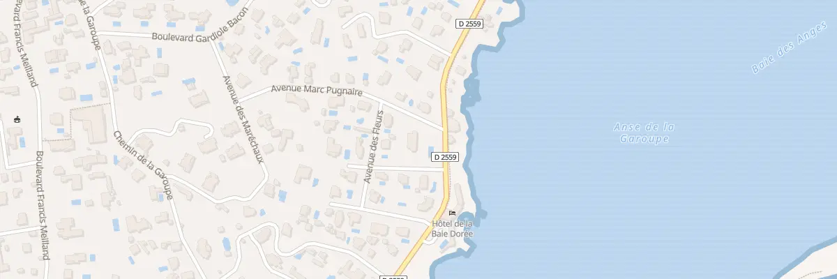 Plan du 18 Av Marc Pugnaire à Antibes