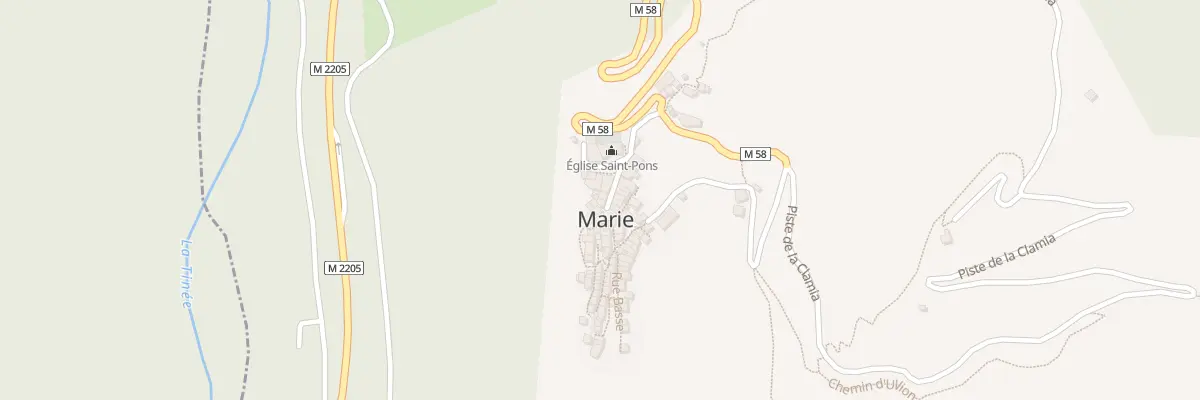 Plan du 5058 Le Village à Marie