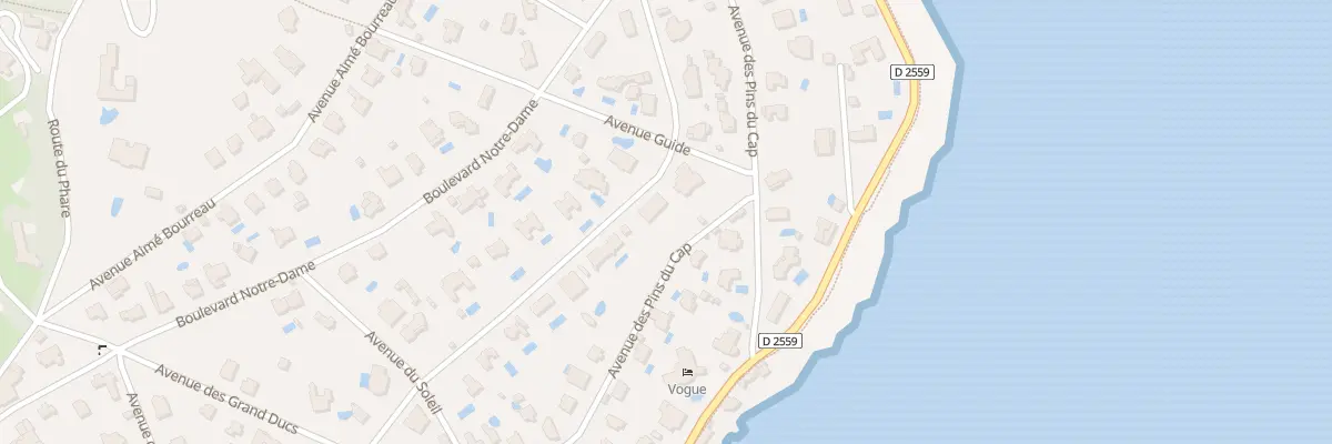 Plan du 48 Bd Gardiole Bacon à Antibes