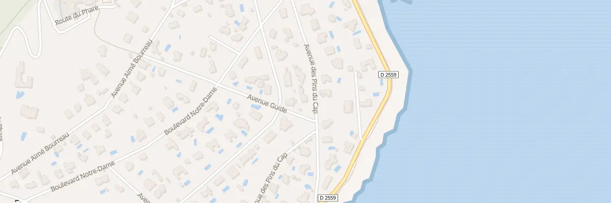 Plan du 29 Av des Pins du Cap à Antibes